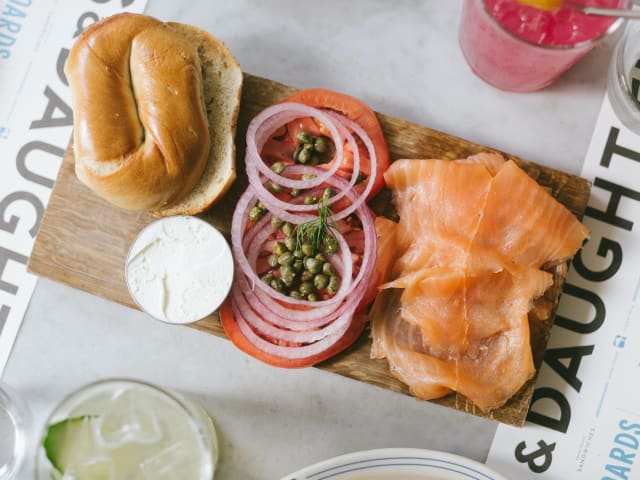 Russ & Daughters at the Jewish Museum (CLOSED) by @TheInfatuation