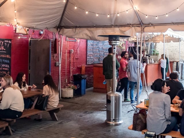 Drury Beer Garden by Kerry McIntyre