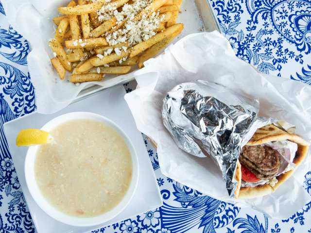 Niko's Gyros Beacon Hill by Erin Lodi