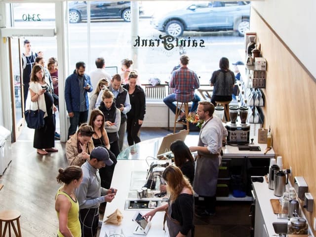 Saint Frank Coffee by @TheInfatuation