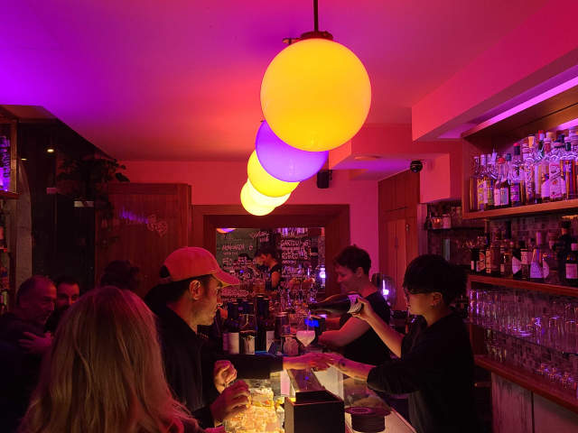 Bar Ai Do Leoni by Carlo Mantuano