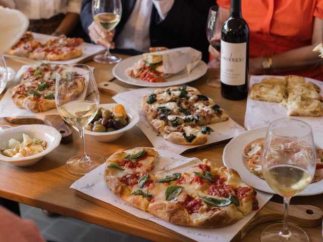 ALL ROADS Pinseria + Enoteca by Catherine Dzilenski