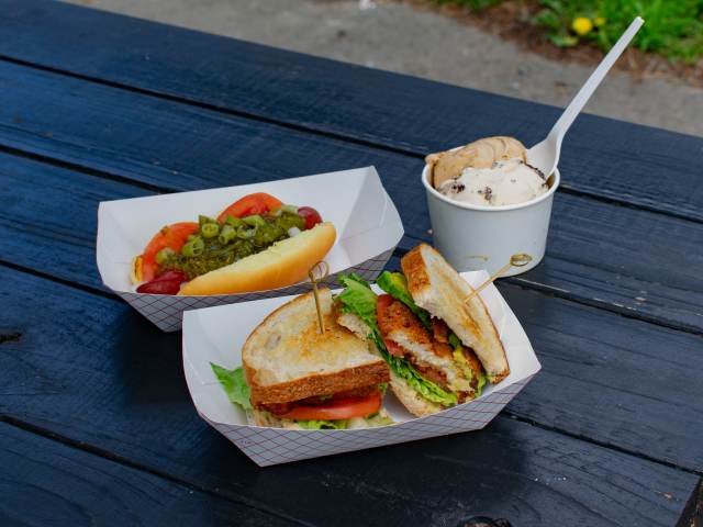 Cherries Roadside by Anne Cruz