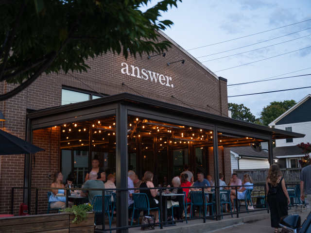 answer. restaurant by photo credit: Casey Irwin