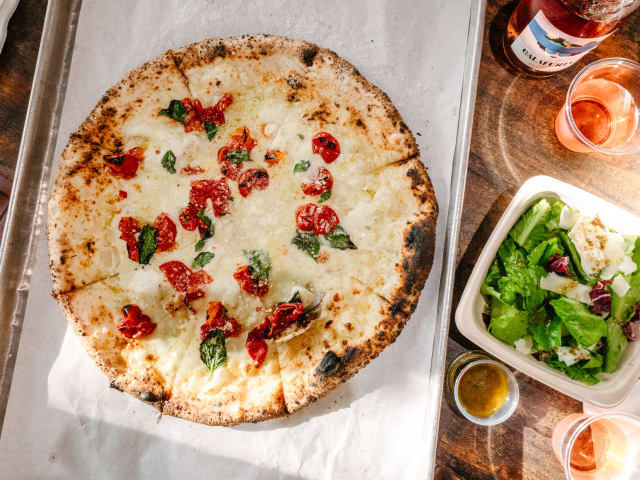Antico Pizza Battery Park by Sarah Newman