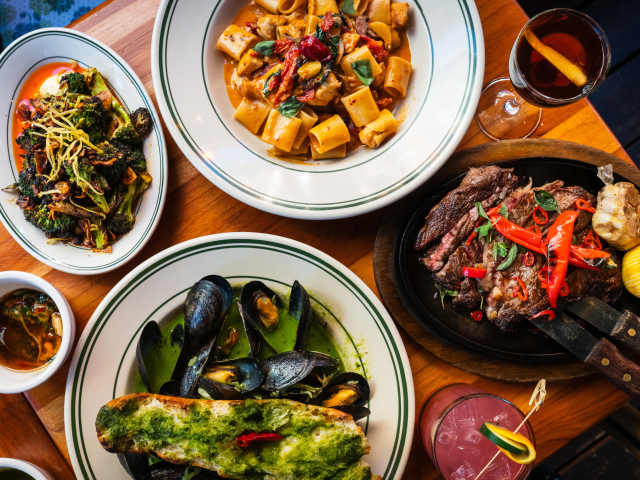 Antique Bar & Bakery by David A. Lee