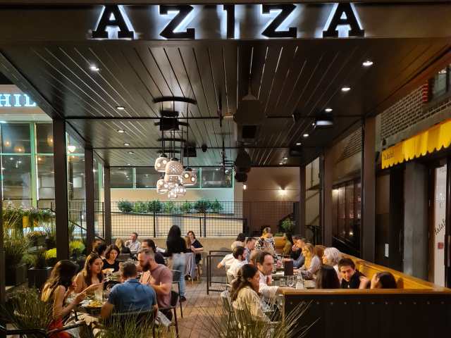 Aziza by courtesy of Oliva Restaurant Group