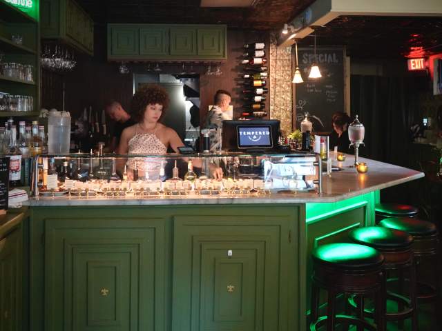 Green Hour Cocktail & Absinthe Lounge by Adam Sloan, Soundtrack My Drink