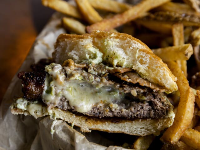 Blue Door Pub Longfellow by Moonlit Road