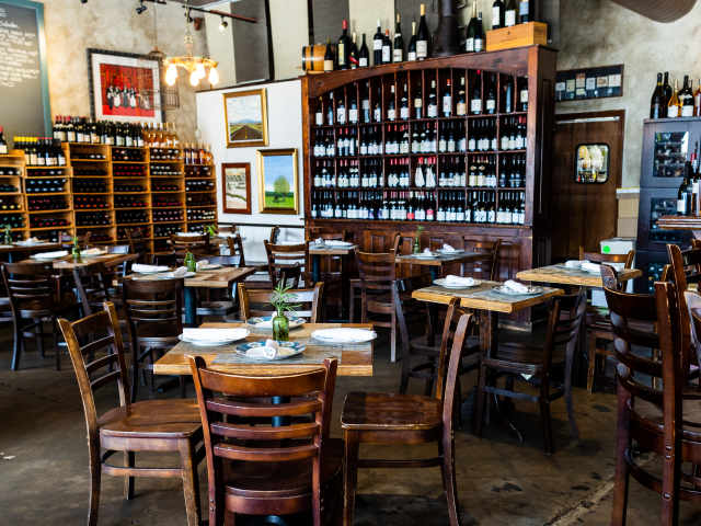 Cafe Rabelais by Richard Casteel