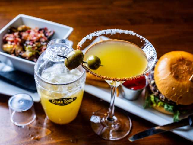 Cedar Door Patio Bar & Grill by Richard Casteel