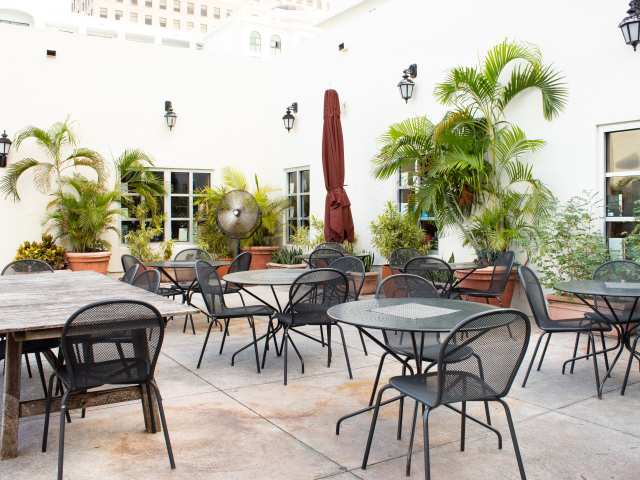 The Café at Books & Books by CLEVELAND JENNINGS / @EATTHECANVASLLC