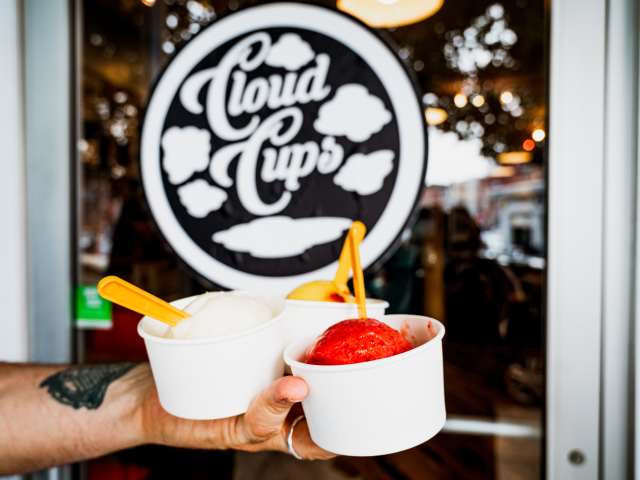 Cloud Cups Gelato Flagship by Nicole Guglielmo