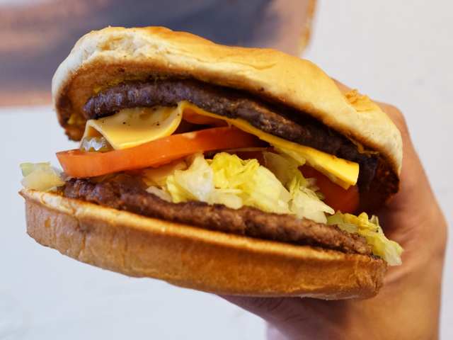 Cream Burger by Vivian Leba