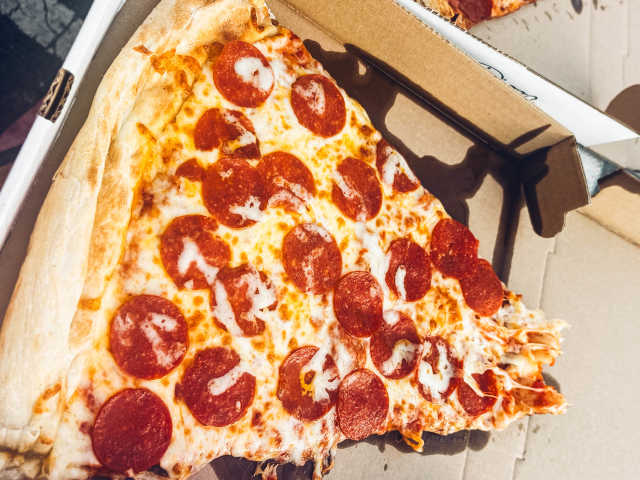 Jumbo Slice Pizza by India Brown
