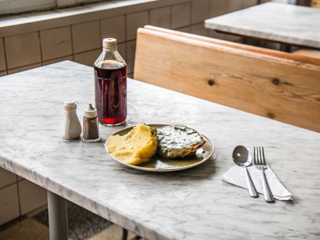 F Cooke Pie & Mash Hoxton by Aleksandra Boruch