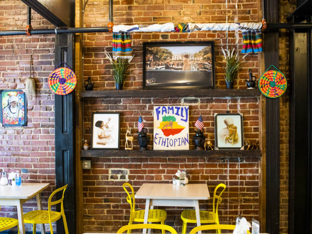 Family Ethiopian Restaurant by Michelle Goldchain