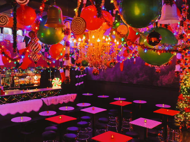 The Woods by Christmas Dive Bar