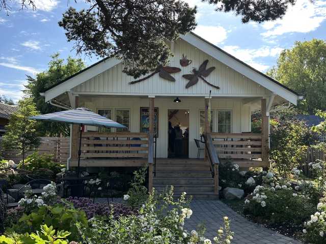 Dragonfly Coffee House Orcas Island by Aimee Rizzo