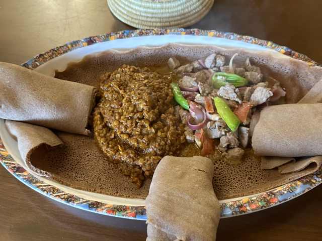The Genet Cafe - Ethiopian Restaurant by Heidi Lauth Beasley