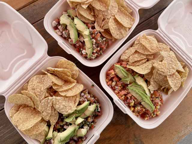 Shark Bite Ceviches by Kayla Sager-Riley