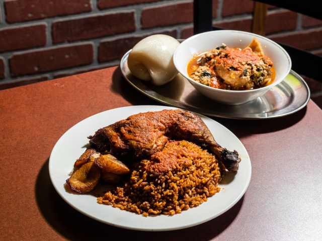 Jollof Pot by CLEVELAND JENNINGS / @EATTHECANVASLLC