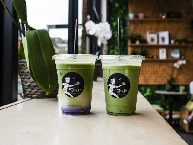 Konveni Matcha Café by Aleksandra Boruch