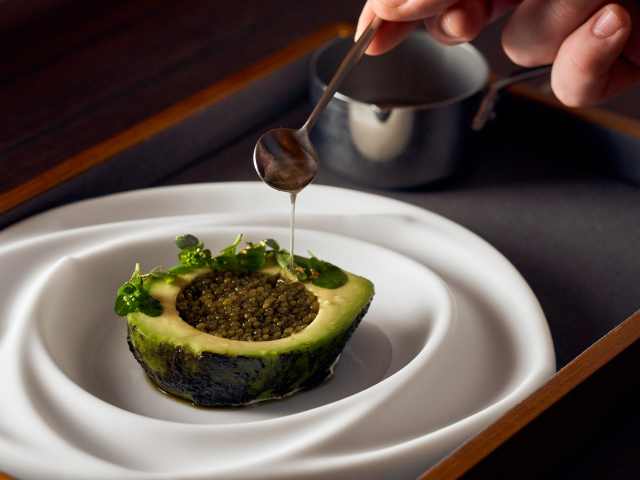 MAASS Restaurant at The Four Seasons by Courtesy Maass