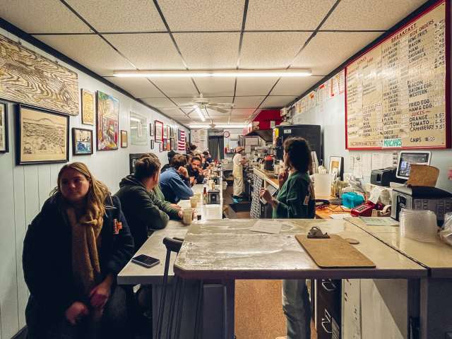 Dock Street Coffee Shop by Morgen Schroeder