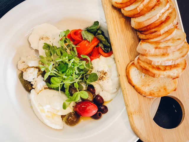 Mezzaluna Pasteria &amp; Mozzarella Bar by Allison Green