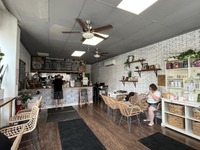 Moonwalker Cafe by Veda Kilaru