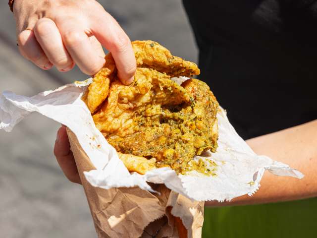 A&A Bake Doubles and Roti by Kate Previte