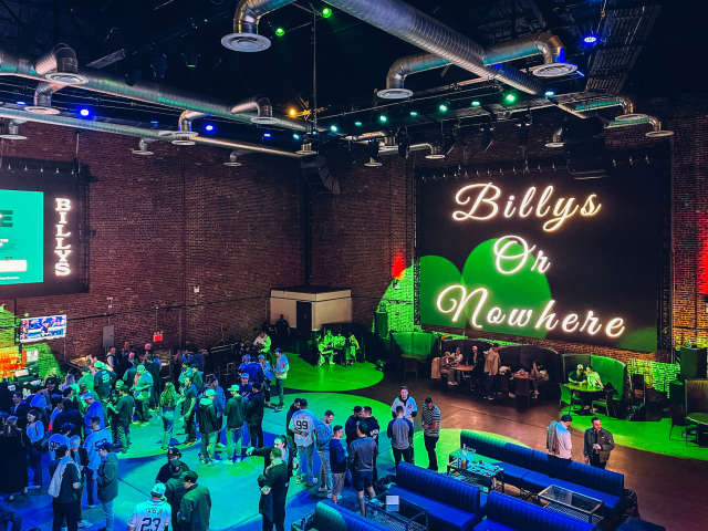 Billy's Sports Bar by Willa Moore