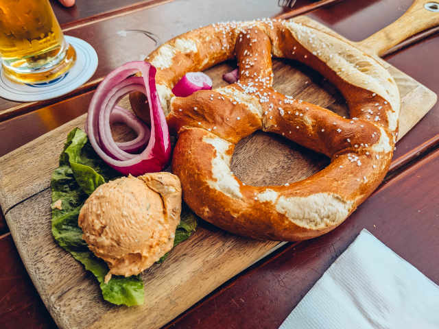 Max Bratwurst und Bier by Sonal Shah