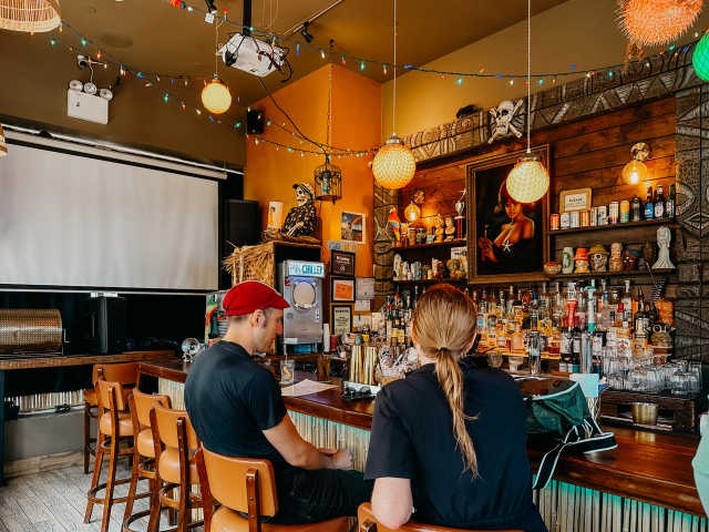 Rockaway Tiki Bar by Willa Moore