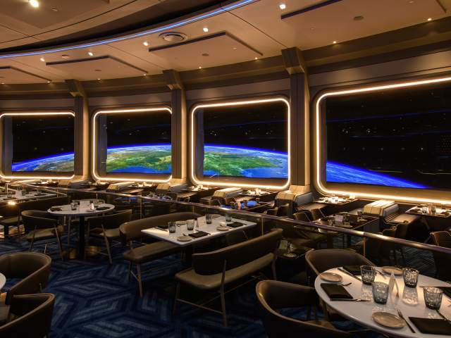 Space 220 Restaurant by Todd Anderson © 2025 Disney. All rights reserved