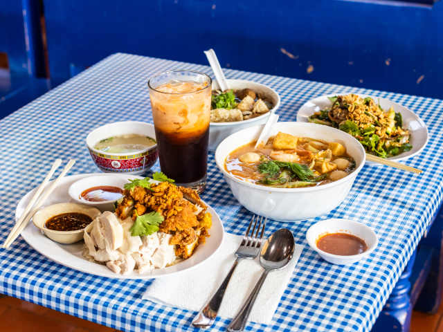 P Thai's Khao Man Gai & Noodles by Richard Casteel
