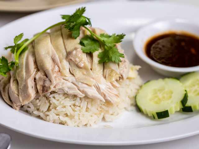 P Thai's Khao Man Gai & Noodles by Richard Casteel