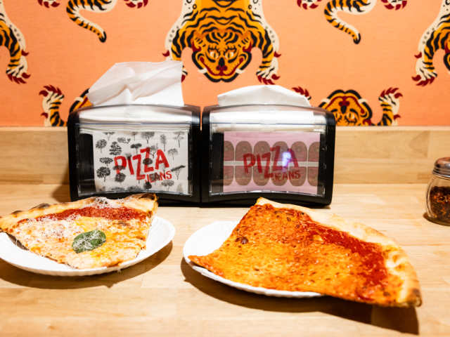 Pizza Jeans by Amy Sinclair