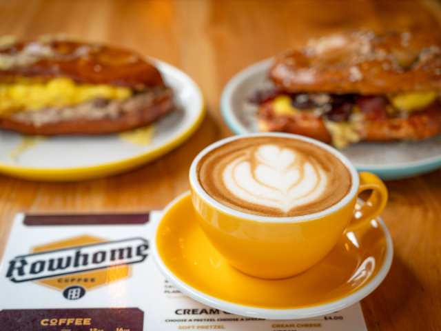 Rowhome Coffee - Pine Street by Nicole Guglielmo