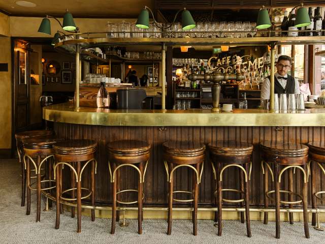 Cafe Boheme by Safia Shakarchi