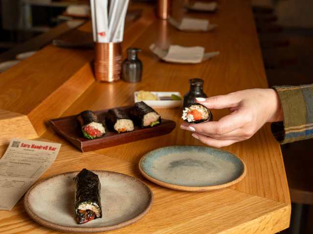 Saru Handroll Bar by Carly Hackbarth