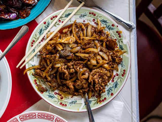 Sichuan river by Richard Casteel