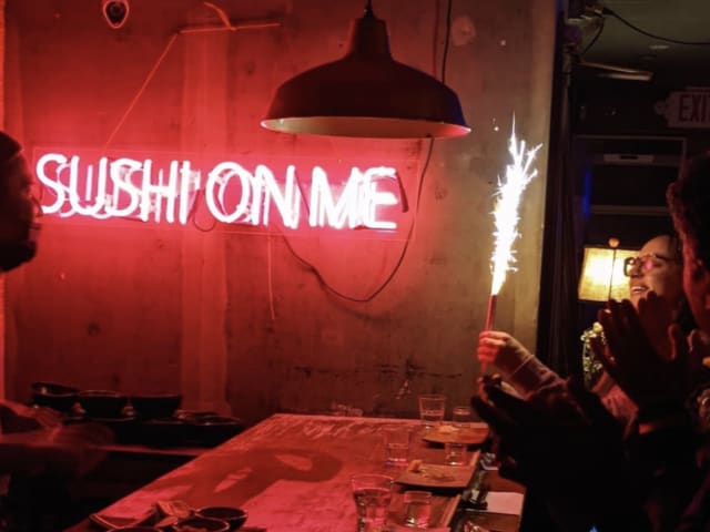 Sushi On Me by Hannah Albertine