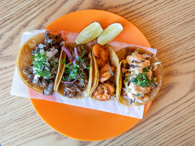 Tacos del barrio by Carly Hackbarth