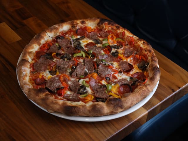 Tribute Pizza by Deanna Sandoval