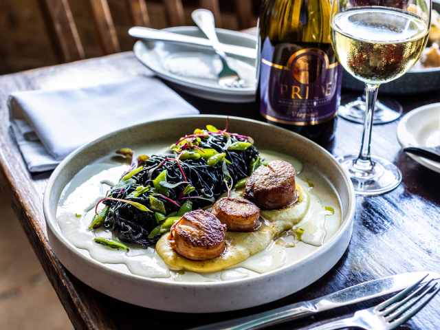 Vespaio Restaurant by Richard Casteel