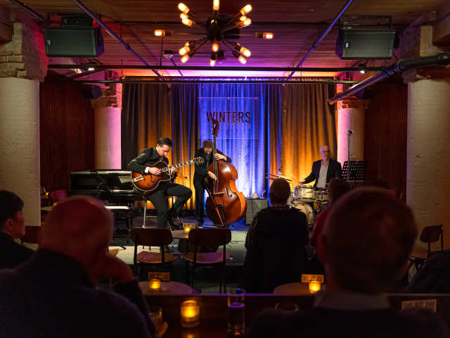 Winter's Jazz Club by Kim Kovacik