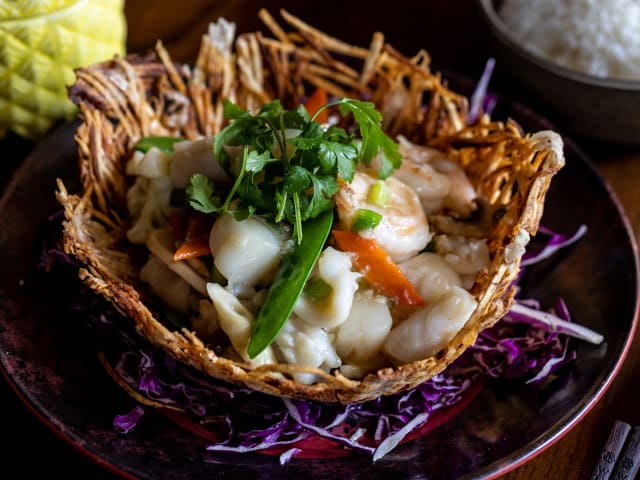 WU Chow - Downtown by Richard Casteel