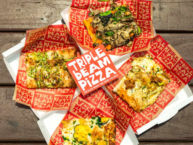 Triple Beam Pizza by Krystal Thompson